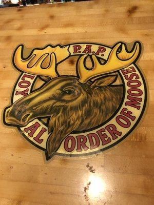 Love the bar , great Moose logo