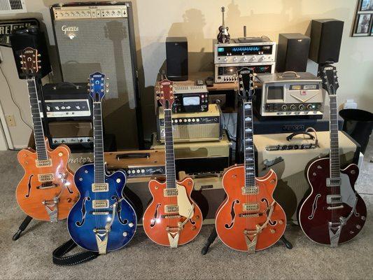 Guitars courtesy of 13th Street guitars...