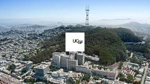 View of UCSF Parnassus and Twin Peaks