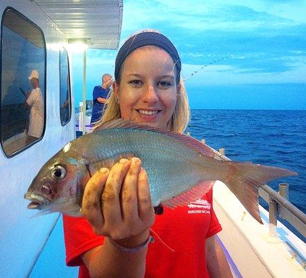 Lots of porgy action