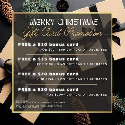 Gift Card Special!