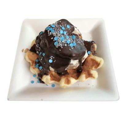 Mmm...try our signature item, the Waffelato!