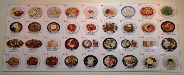 Here's Full Menu. Come and get it delicious Korean Authentic Food. ^0^~