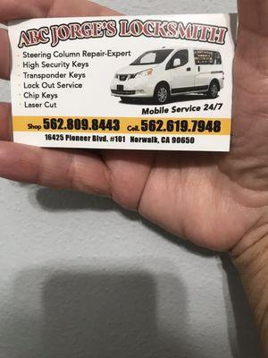 Address and legit phone numbers for this business.