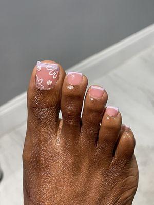 Full set acrylic toe