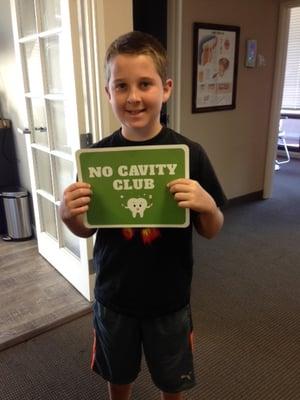 Ryan is our No Cavity Superstar for July 2016!