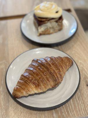 05.2024 sourdough croissant and sourdough cinnamon roll