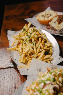 Burger and Fries