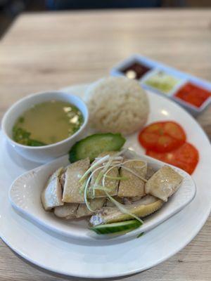 HAINANESE CHICKEN RICE