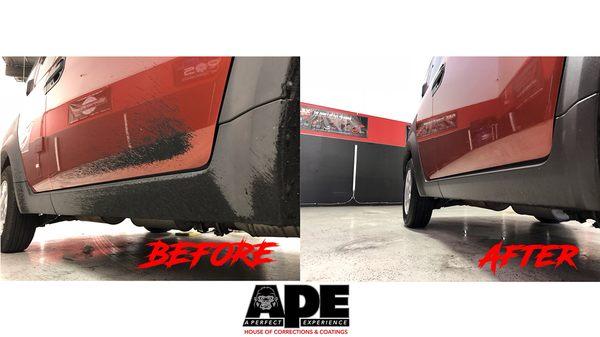 We can remove even tar from your vehicle!