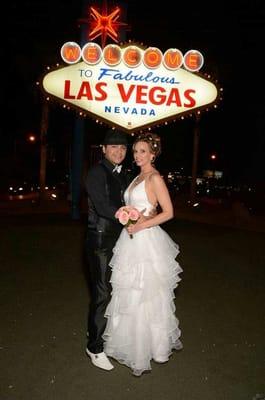 Perfect wedding dress for Vegas