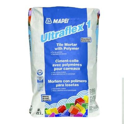 Mapei ULTRAFLEX 1 @ $13.50 You just WON'T FIND it cheaper in the TRI-STATE, guarantee.
 Call now to order it or come in to get yours!!