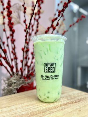 #43 Honeydew Milk Tea