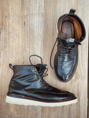 Resole and re-condition of 16 year old Japanese Visvim welted boots