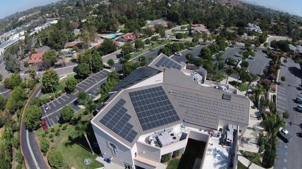 Church of St.Timothy in Escondido, CA, 250 - 320 watt solar panels with 250 Enphase microinverters, per solar panel monitoring.