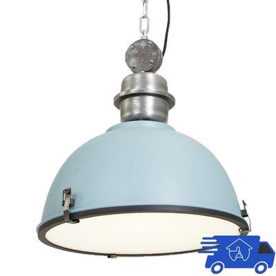 Industrial Rated Blue Pendant Light