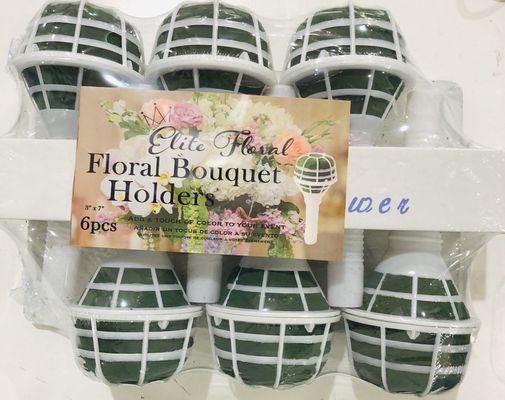 Floral bouquet holders are in stock