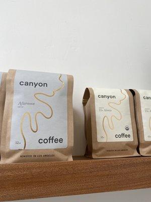 Canyon coffee beans