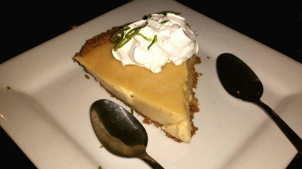 The Key Lime Pie was amazing!