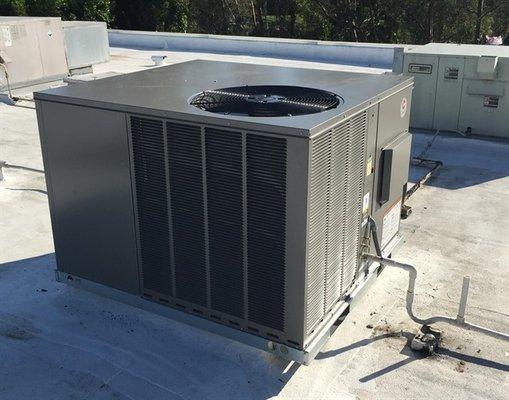 Air conditioning installation