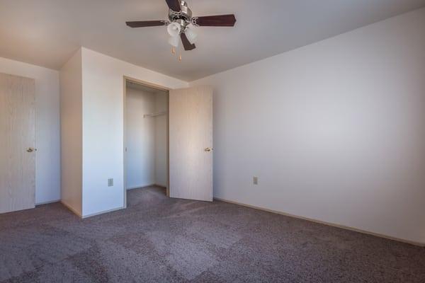 Updated Master bedroom with Walk-in closet