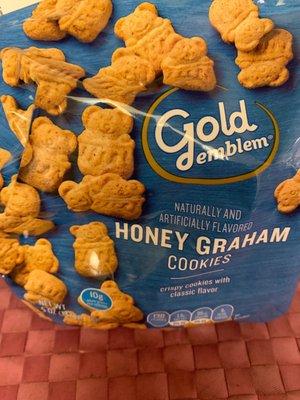 Gold Emblem Honey Graham Cookies.