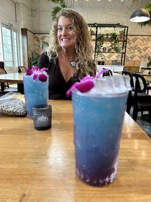 Blue Mermaid lemonade