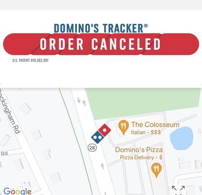 Thanks for the heads up in canceling another order.