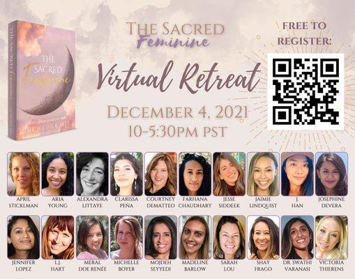 Join the owner of Closet in a free Virtual Retreat Sat. 12/4/21 @ 10 am to 5:30 pm pst