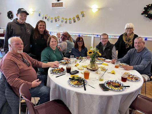 First birthday party celebration. They raved about the food!