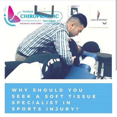 According to a study, a soft tissue specialist is effective in prevention and treatment of sport injuries.