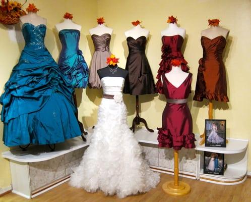 Our Fall 2011 Line of Bridal, Quinceañera, and bridesmaids/special occasion gowns