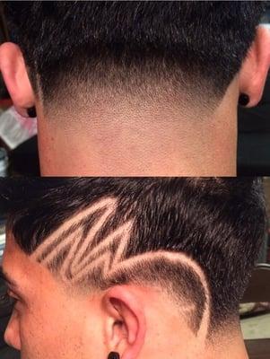 By our barber Carlos