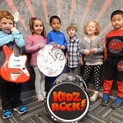 Kidzrock program. The Music Factory is the only school in California teaching this class