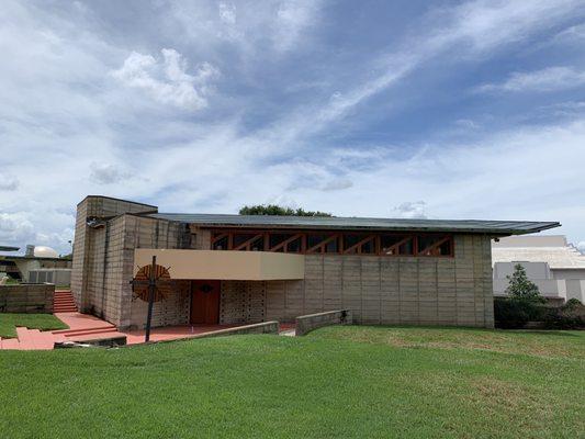 School chapel designed by FLW