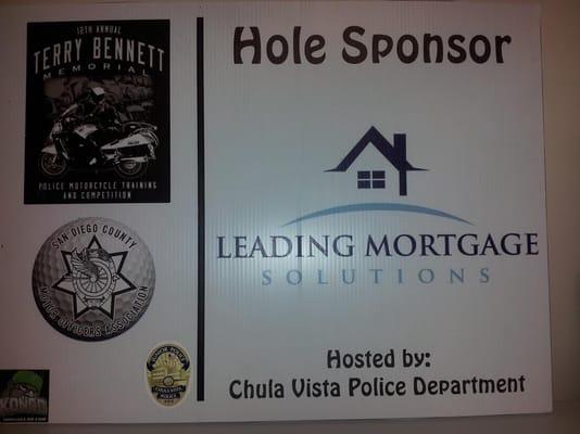 Leading Mortgage Solutions is Proud to Sponsor and Help Our Community