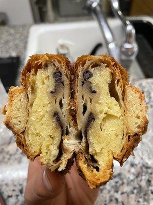 Chocolate almond croissant