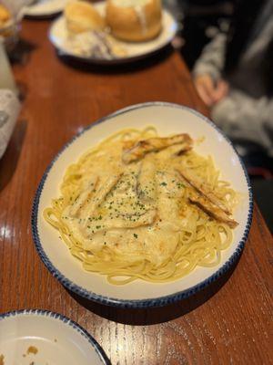 Chicken fettuccine