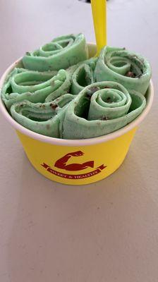 Sweet & Healthy Ice Cream Rolls