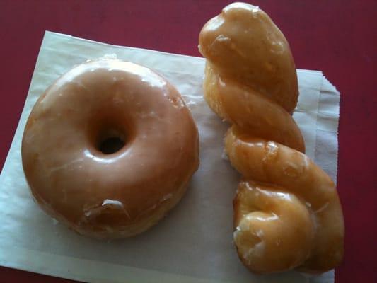 Yum....nothing like a glaze donut