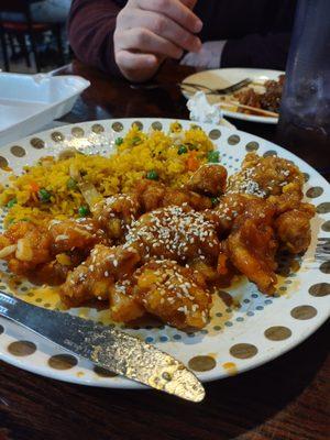 Sesame chicken