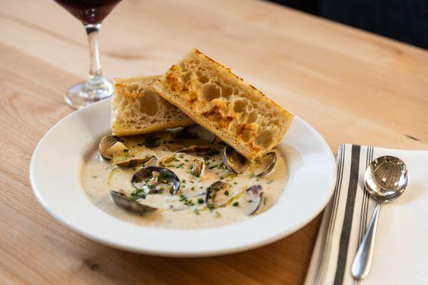 Homemade Clam Chowder!