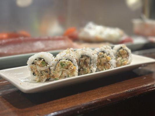 Omakase - Soft shell crab roll