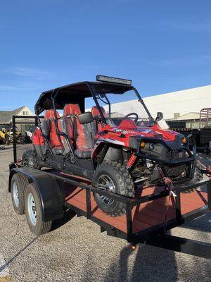 IE trailer and utv combo