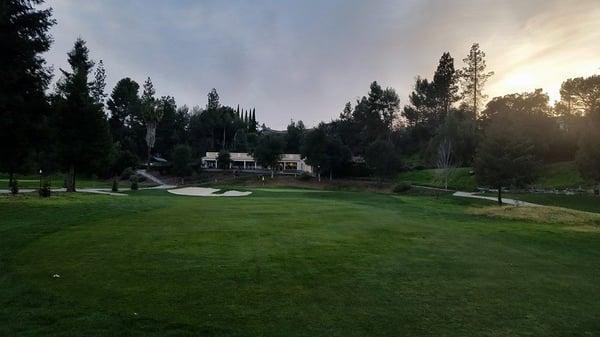 Twilight golf at Deep Cliff.