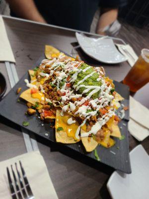 Chicken nachos. Tasty.