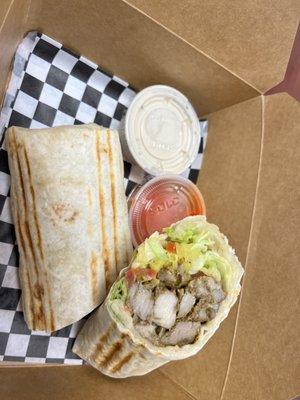 Chicken Shawarma Wrap (WEDNESDAYS ONLY)