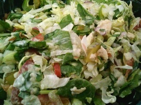 Chicken Chopped Salad with Ranch