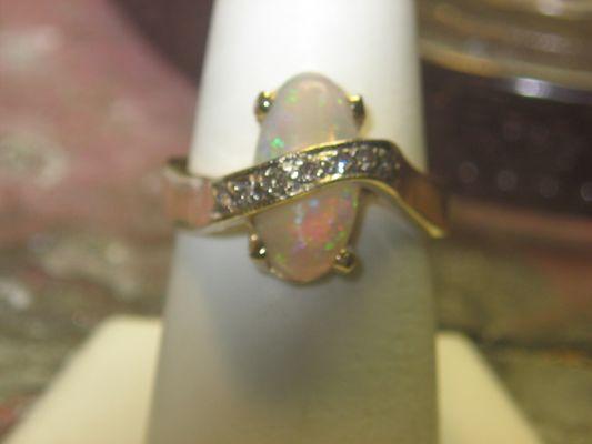 I love opals, so do a lot of my customers.