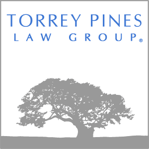 Our trademarked logo. The Torrey Pine is a fabled tree, and marks the source of our spirit for our legal services.